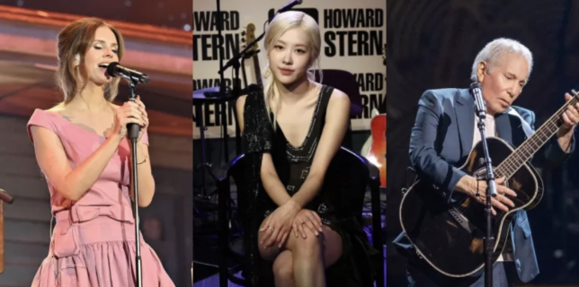 Rosé sorprende con un medley de Lana Del Rey y Paul Simon en el Howard Stern Show